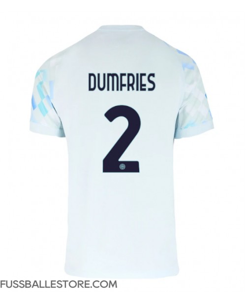 Günstige Inter Milan Denzel Dumfries #2 Auswärtstrikot 2025-26 Kurzarm Günstige Inter Milan Denzel Dumfries #2 Auswärtstrikot 2025-26 Kurzarm